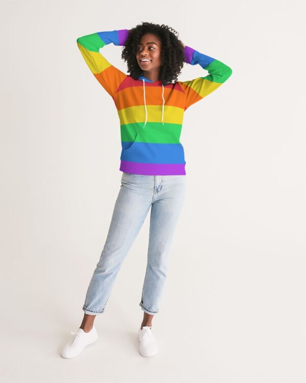 LGBTQ+ Rainbow Pride Flag Hoodie