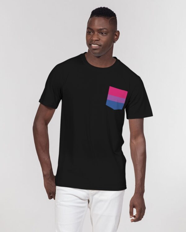 Bisexual Pride Flag Pocket T-Shirt