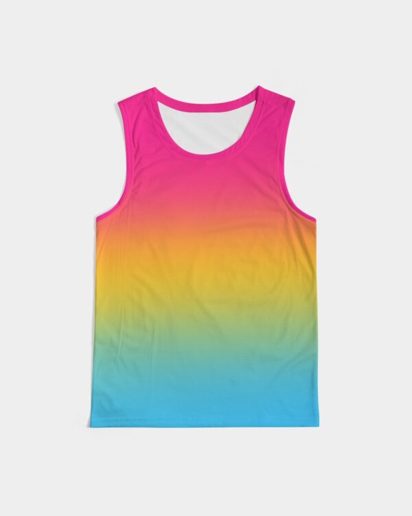 Pansexual Pride Flag Ombre Tank Top