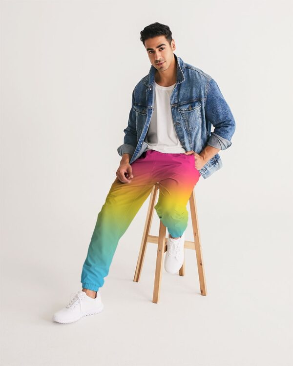 Asexual Pride Flag Ombre Jogger Track Pants