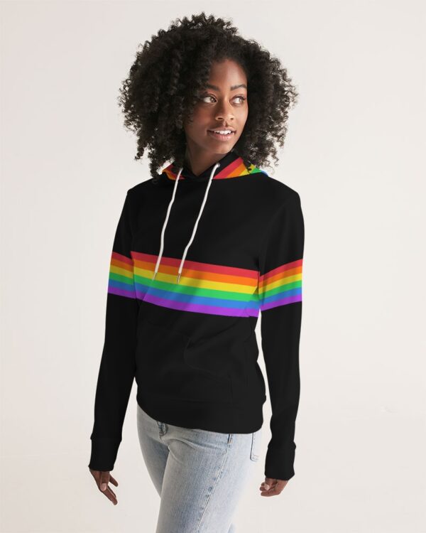 LGBTQ+ Rainbow Srtipes Pride Flag Hoodie