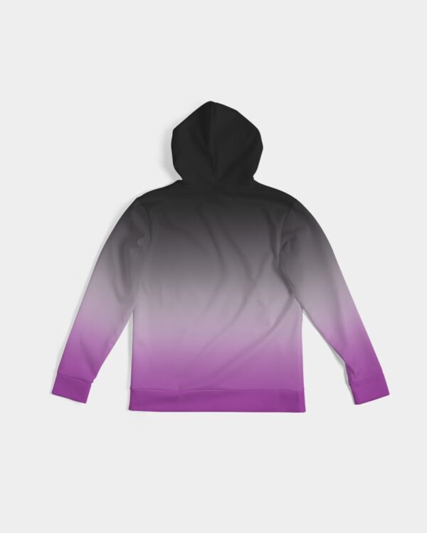 Asexual Pride Flag Ombre Hoodie