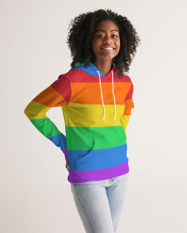 LGBTQ+ Rainbow Pride Flag Hoodie