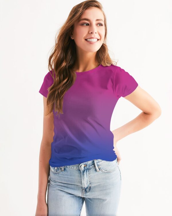 Bisexual Pride Flag Ombre T-Shirt