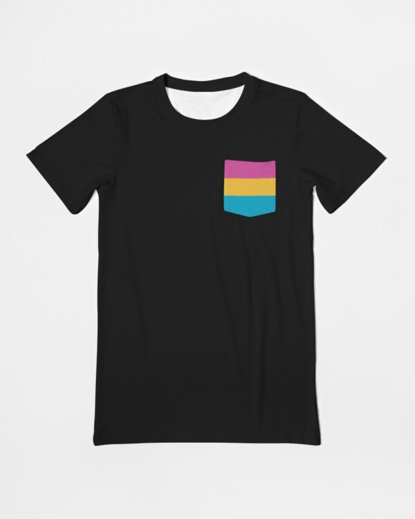 Pansexual Pride Flag Pocket T-Shirt