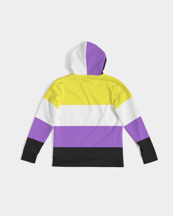 non binary pride flag hoodie