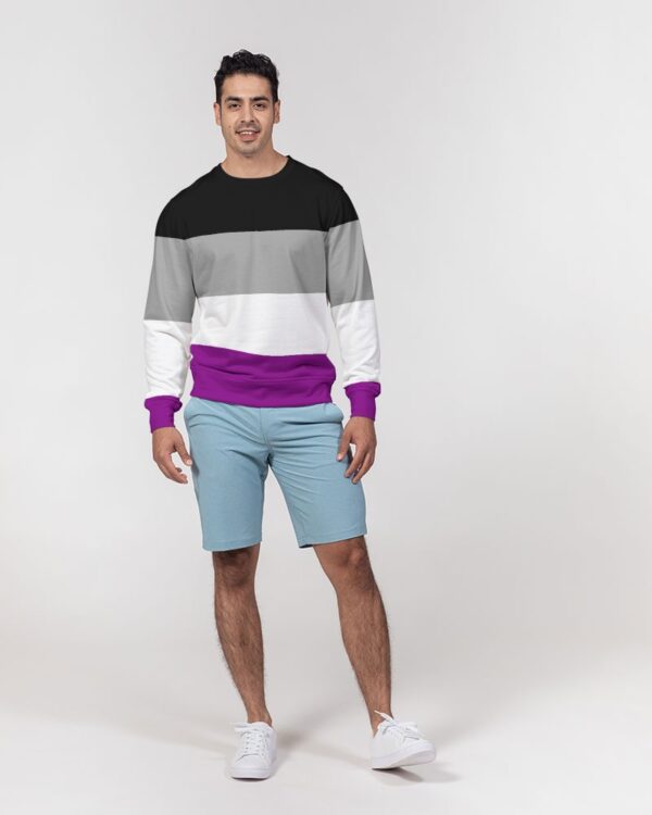 Asexual Pride Flag Pullover Sweater