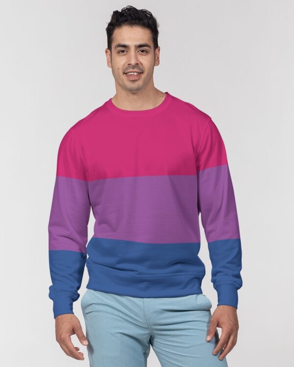 Bisexual Pride Flag Pullover Sweater