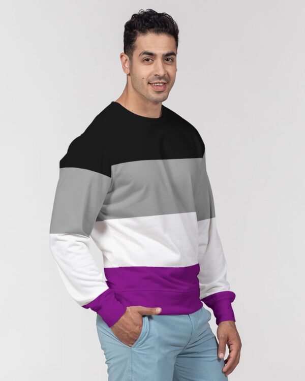 Asexual Pride Flag Pullover Sweater